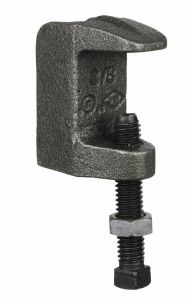 Beam Clamp Wide Throat Plain 3/8" UL,FM