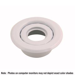 Escutcheon Recessed (Standard Skirt) WH 3/4" IPS