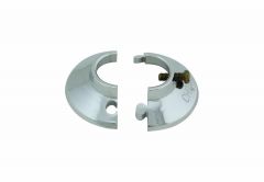 Wall Plate Cast Brass CP Split 3/4" IPS,1" CPS W/Set Screw