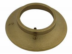 Wall Plate Cast Brass 2-1/2" w/ Set Screw