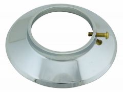 Wall Plate Cast Brass CP 2-1/2" IPS w/ Set Screw