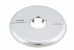 Escutcheon Replacement 1PC Steel Split CP 1/4" x 3/4" IPS