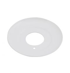 Escutcheon 1PC Alum (WH) 1"X3/4" IPS