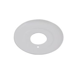 Escutcheon 1PC Alum (WH) 5/8"x1/2" IPS