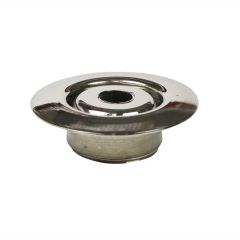 Escutcheon 2PC 501 Alum Flush/Rec 1/2" IPS(Flat-3/4"Adj) x 4" Coverage