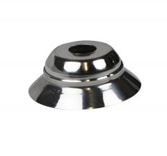 Escutcheon 2PC 403 Aluminum 3-1/4"Coverage 1"-1-3/8"Adj 3/4"