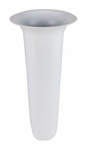 Escutcheon 1PC Alum (WH) 4" x 1/2" IPS