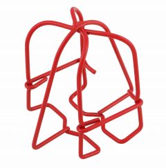 Fire Sprinkler Headguard 3/4" IPS 1PC 2 Hook Red