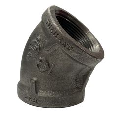 Pipe Fitting Ductile Iron 45° Elbow 1-½" (35/32#)