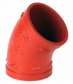 Grooved 22.5 4" Elbow(206)