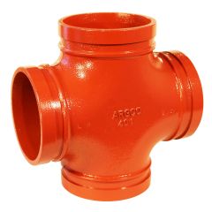 Grooved Straight Cross 2" Short Radius (401)