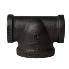 Pipe Fitting Ductile Iron Straight Tee 1/2"