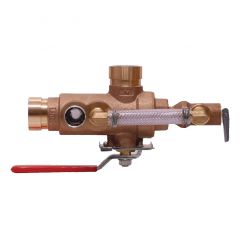 M2511A TEST and DRAIN Inspector's Test Valve f/Pressure Relief, Alternate Handle Location(Includes PRV) 1-1/4" x 1/2" (5.6K) GxG M2511
