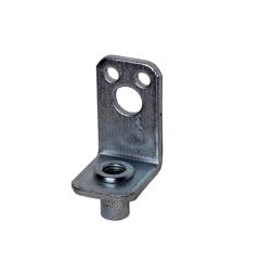 Angle Bracket Tapped 3/8" W/Knurled Nut LAG/DR Screw Galv