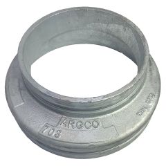 GALVANIZED Grooved Eccentric Reducer 10" x 8"