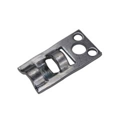 Eye Socket Steel Galvanized 3/8" (#37 w-1/4" Holes)