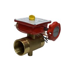 Bronze Butterfly Valve Grooved 2-1/2" 300#