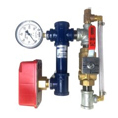 Fire Protection System Sensor Residential Riser 1" w/Pressure Relief and T&D