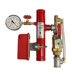 System Sensor Riser Manifold GROOVED 3" w/Pressure Relief