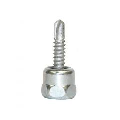 Sammy Steel DST-10 BOTTOM MOUNT 1/4-20 SHANK X 1" LENGTH FOR 3/8" THREADED ROD