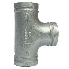Grooved Standard Radius Tee 8" Galv (004LG)