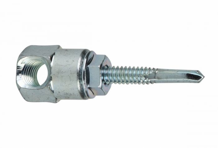 DEWALT Steel Sidemount 1/4-20 shank x 1-1/2" length with #5 nut for 3/8" Threaded Rod