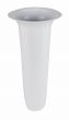 Escutcheon 1PC Alum (WH) 7" x 1/2" IPS