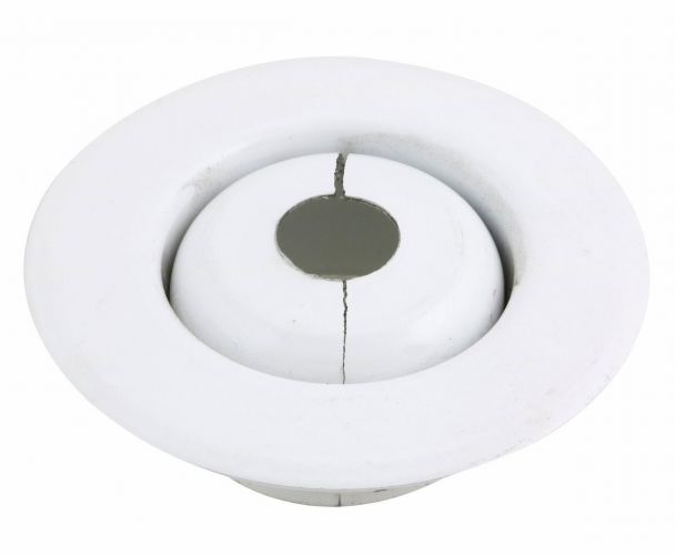 Escutcheon Replacement 1pc Alum WH 501R Split w/ Skirt 3/4"