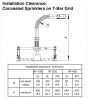 Flexible Hose standard end bracket 4" (Sold Each)