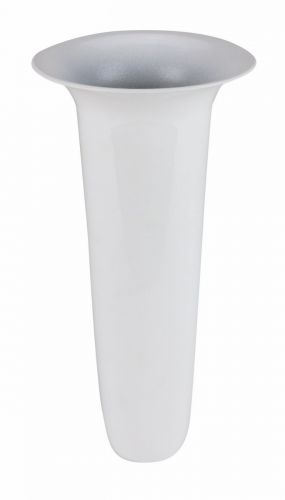 Escutcheon 1PC Alum (WH) 7" x 1/2" IPS