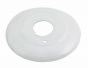 Escutcheon 1PC Steel (WH) 1/2 x 1/2 IPS