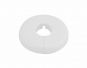 Wall Plate Plastic WH 3/4" IPS