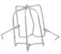 Fire Sprinkler Headguard 1 PC 2 Hook Chrome 1/2" IPS