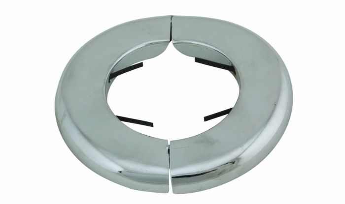 Wall Plate 1-1/4"IPS Heavy Steel CP (12/240/31#)