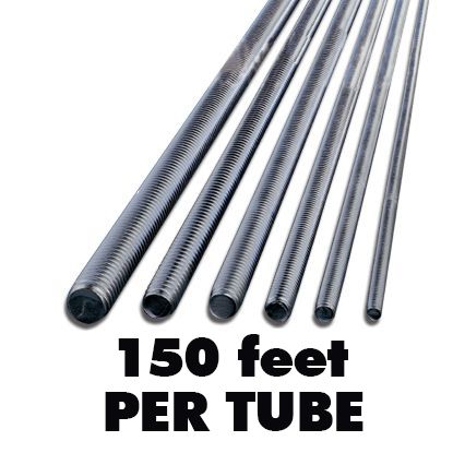 All Thread Rod Zinc plated 3/8" x 6' (sold by the tube)