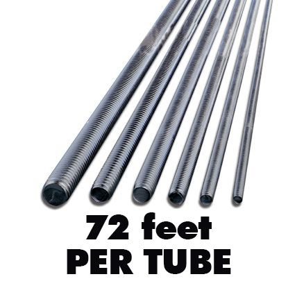 All Thread Rod Zinc plated 1/2 x 6' (sold by the tube)