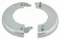 Wall Plate (F/C) Aluminum Pol 1/2"IPS