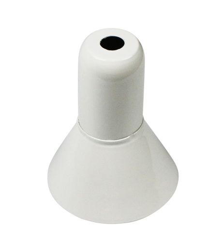 Escutcheon 2PC 399 ALUMINUM WHITE 3/4"IPS(3-3/4" TO 6"Adj)