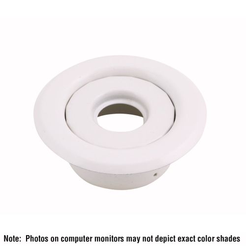 Escutcheon Recessed (Standard Skirt) WH 1/2" IPS