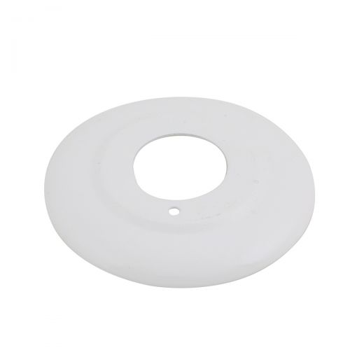 Escutcheon 1PC Alum (WH) 1/2" x 3/4" IPS