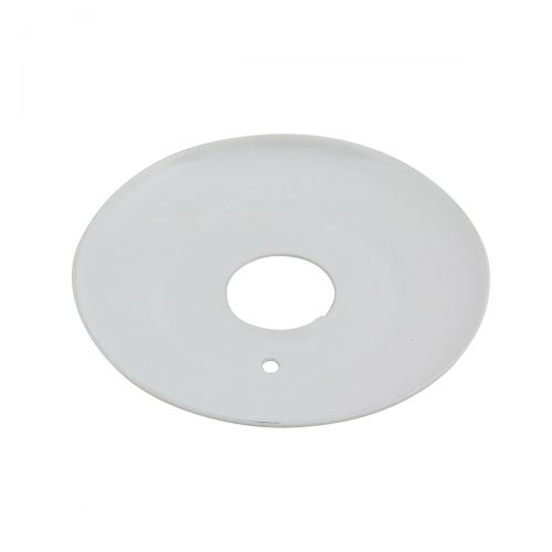 Escutcheon 1PC Alum (WH) 1/4"X1/2" IPS