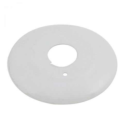 Escutcheon 1PC Alum (WH) 2"X1/2" IPS