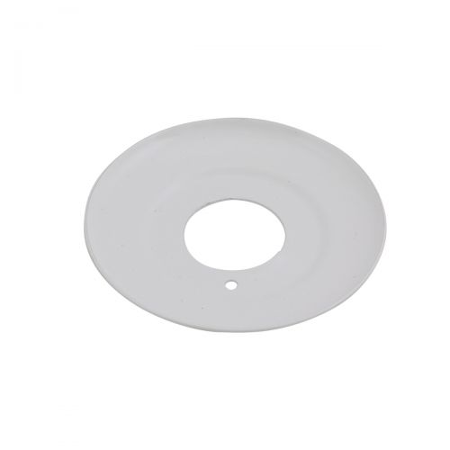 Escutcheon 1PC Alum (WH) 5/8"x1/2" IPS