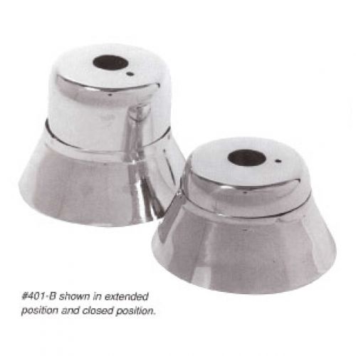 Escutcheon 2PC 401B Aluminum 3/4"IPS W/2.75"LG Dia Cup,4"Cov