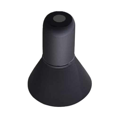 Escutcheon 2PC 399 Alum Flat Black 1/2"IPS(3-3/4" TO 6"Adj)