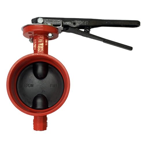 LEVER TYPE Butterfly Valve 8" Grooved 300#