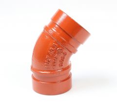 Grooved 45  1-1/4