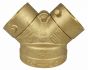 FDC Straight Siamese NYFD,Lincoln,Thread 3.030 x 8