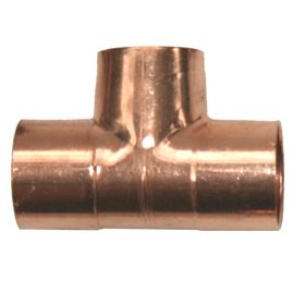 Copper Fitting ½" x ½" X 1" CxCxC Tee(10/100/29#)(Nibco 611)
