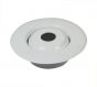 Escutcheon 2PC 501 ALUMINUM WHITE Flush/Rec 3/4"IPS
